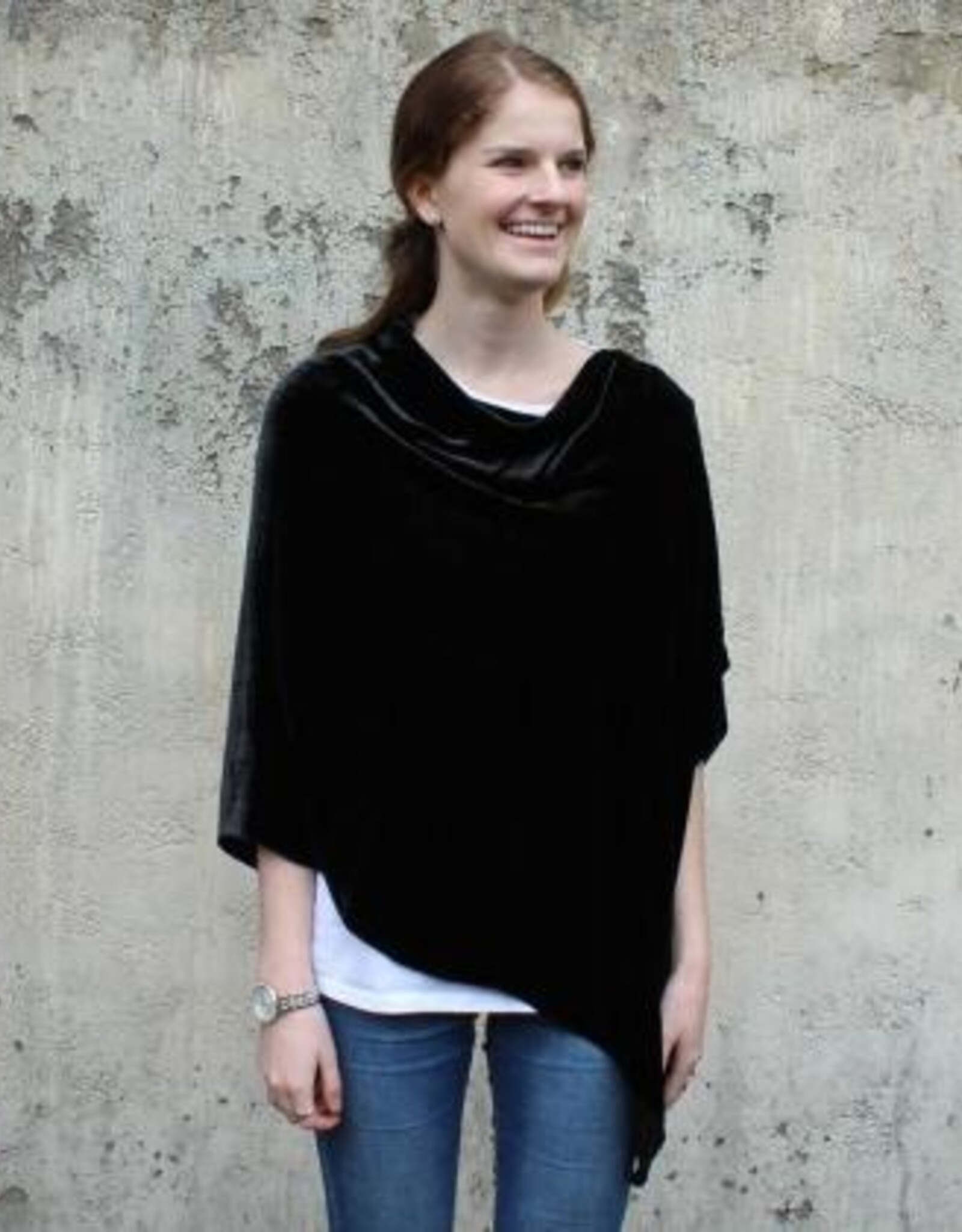 Velvet Poncho