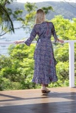 Cienna Livia Long Wrap Dress