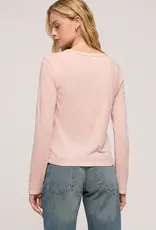 Z Supply Arlet Slub Long Sleeve Top