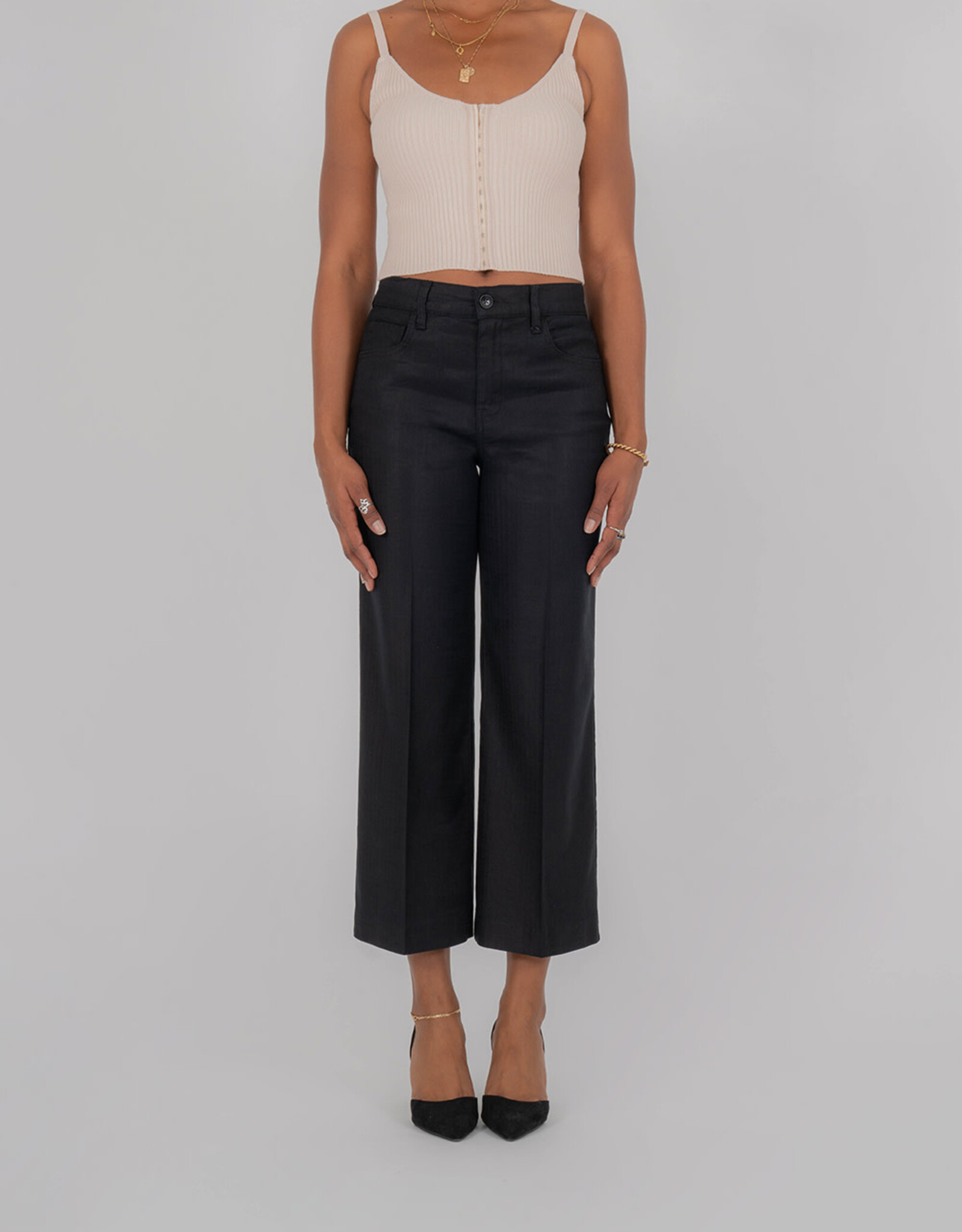 Level 99 Anabelle Cropped Wide Leg