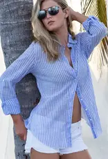 Cino Capri Stripe Cotton Shirt Cino Capri Stripe Cotton Shirt