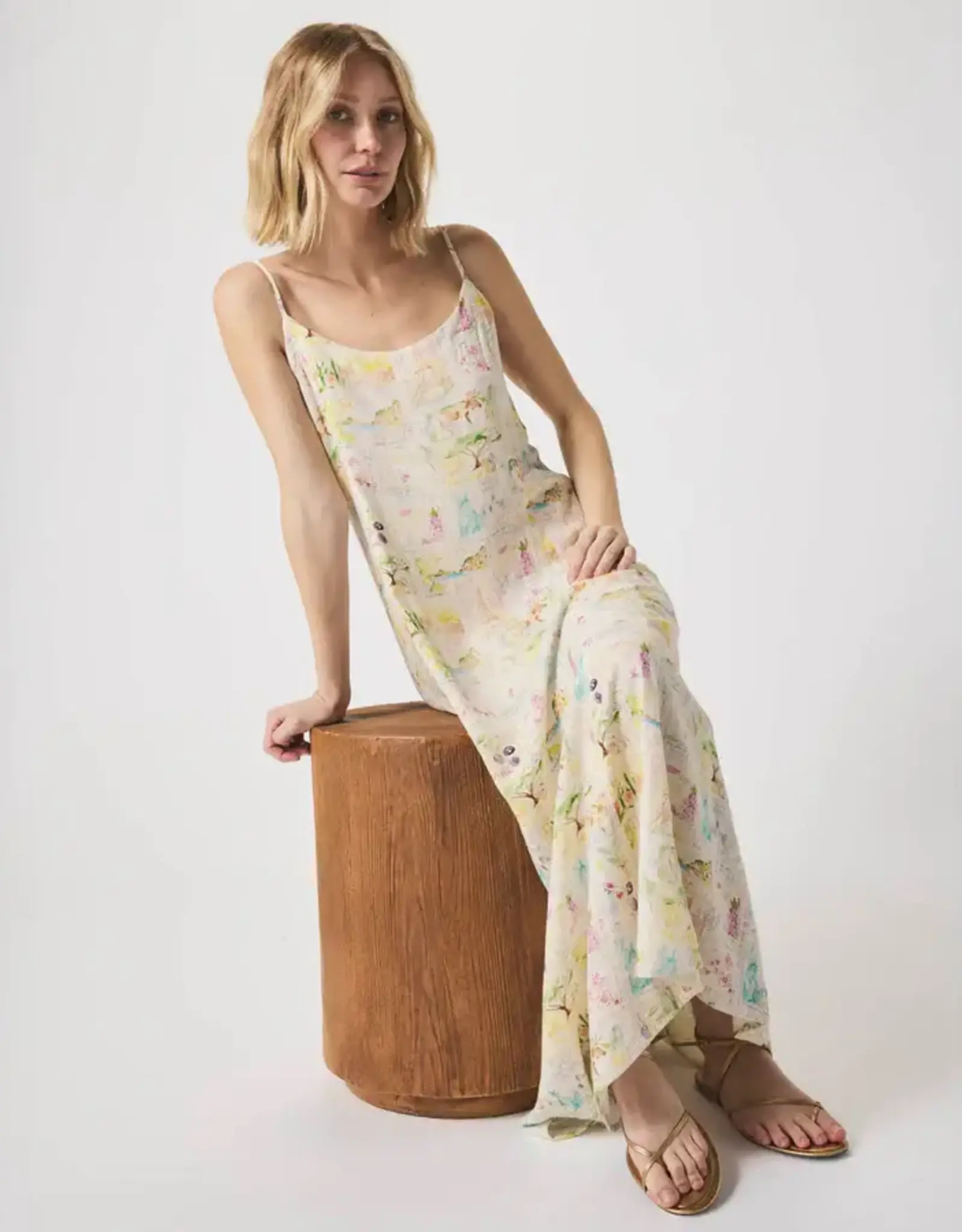 Splendid Coastal Postcard Maxi Dress