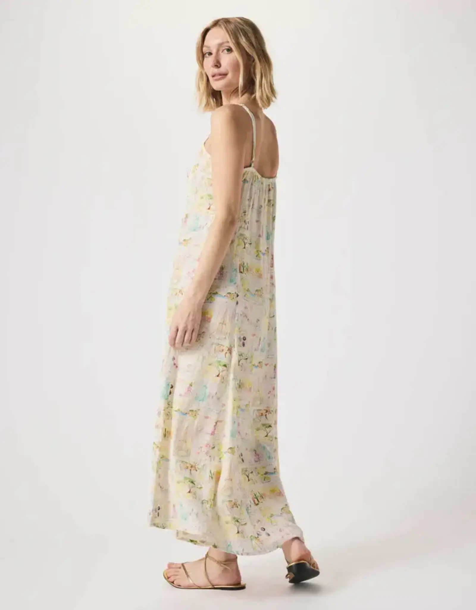 Splendid Coastal Postcard Maxi Dress
