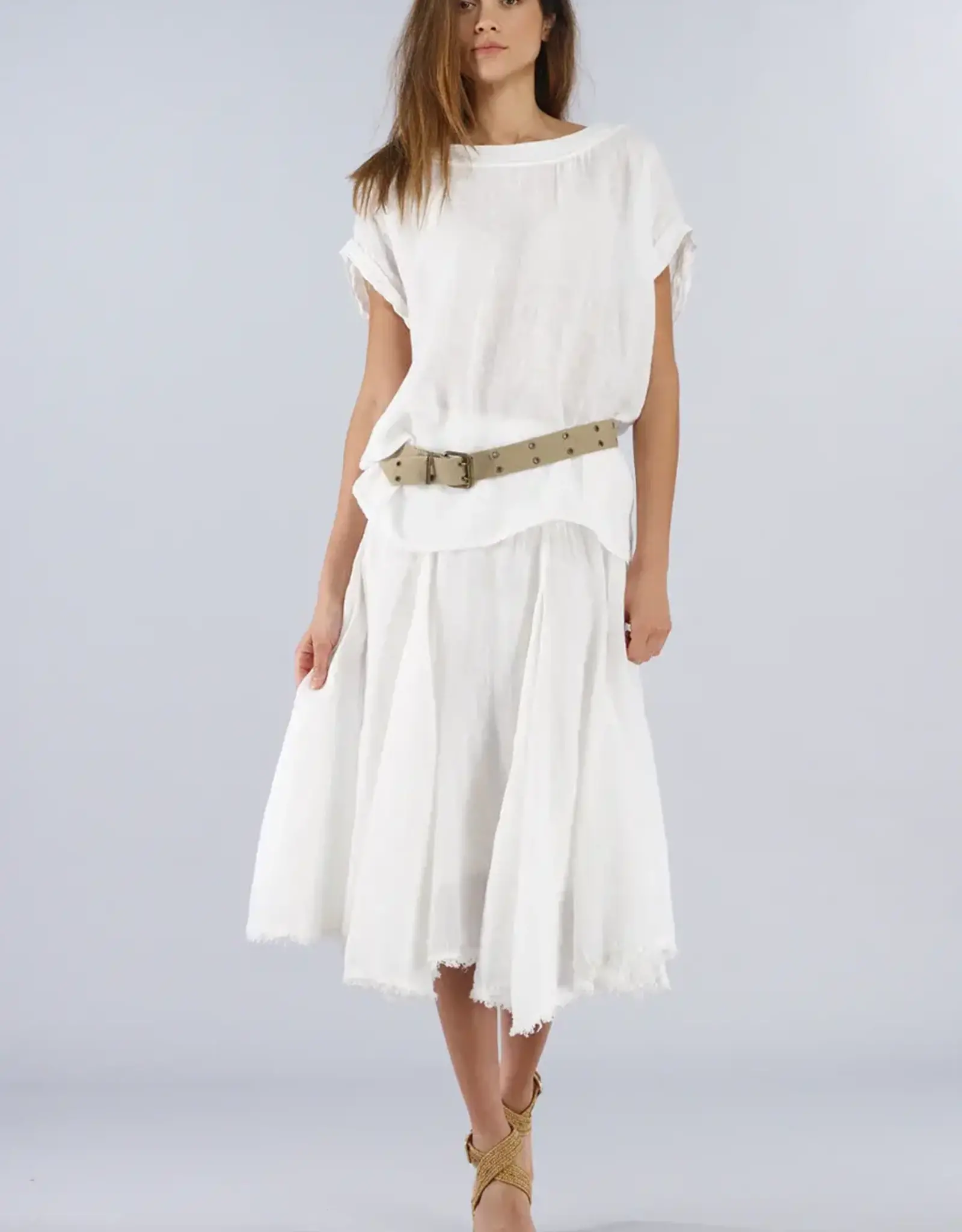 Luna Luz Isabella Linen Gauze Skirt