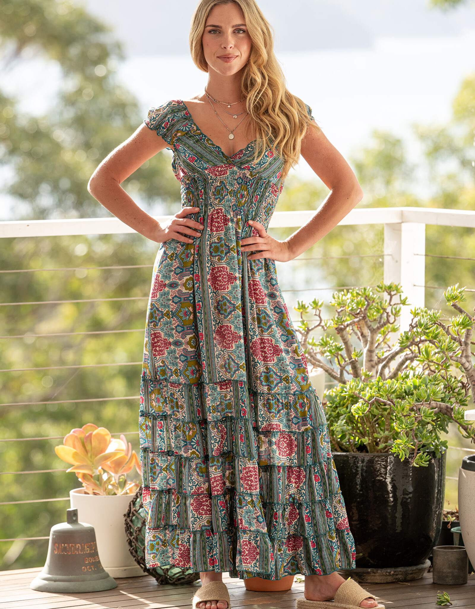 Cienna Ashanti Rosa Maxi Dress
