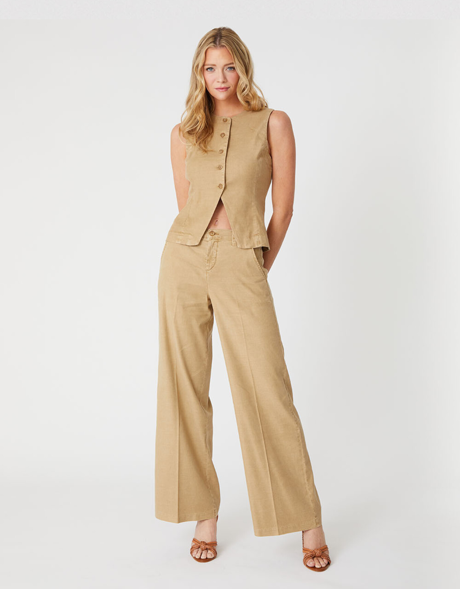 Level 99  Tallulah Wide Leg Trouser