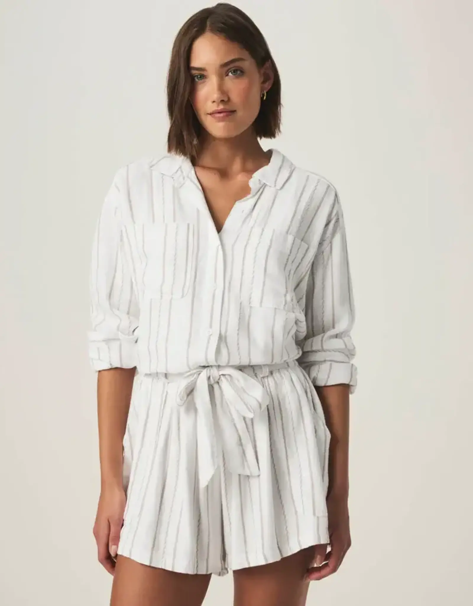 Splendid Gabrielle Button Down Shirt