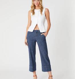 Level 99 Lauren Cuffed Trouser
