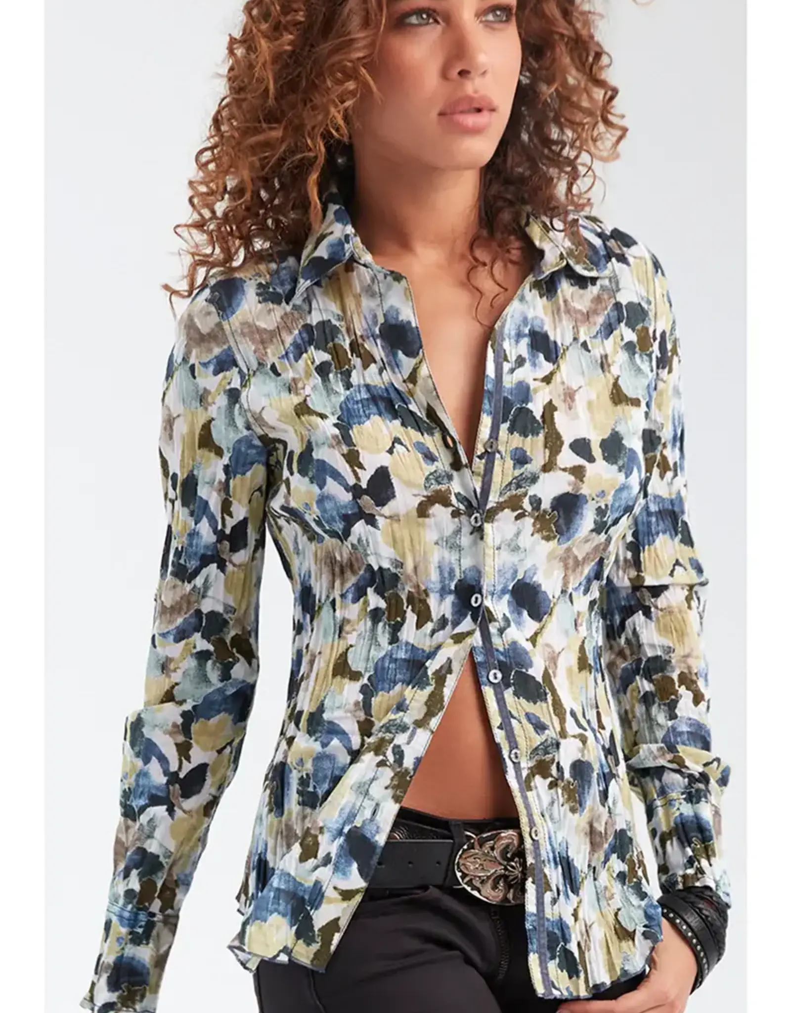 Cino  Camden Floral Cotton Shirt