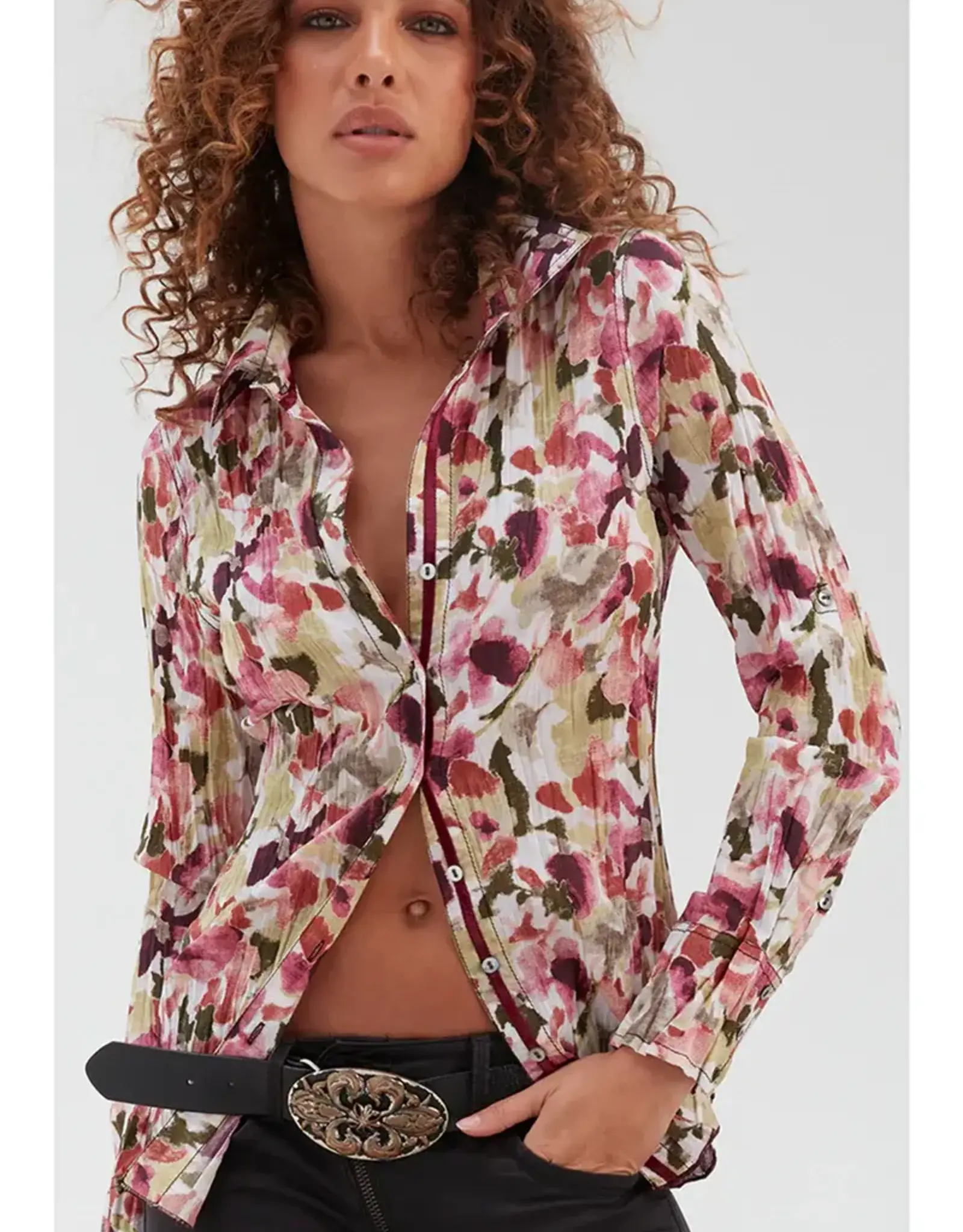 Cino  Camden Floral Cotton Shirt