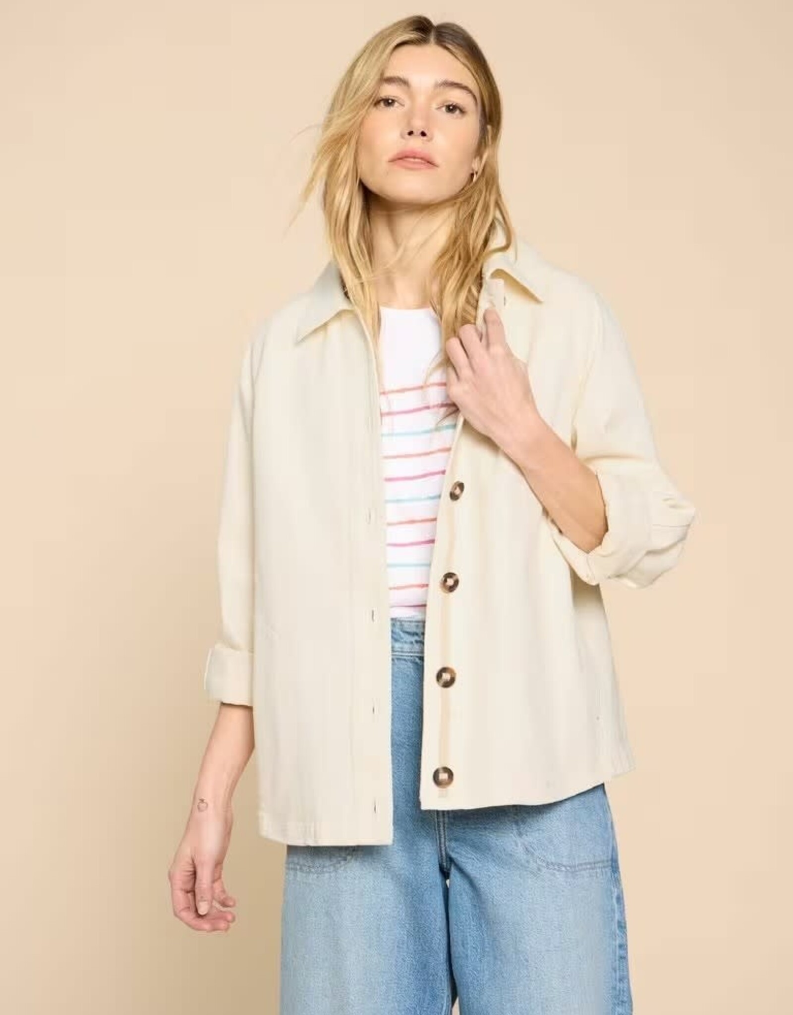 White Stuff Eden Denim Jacket