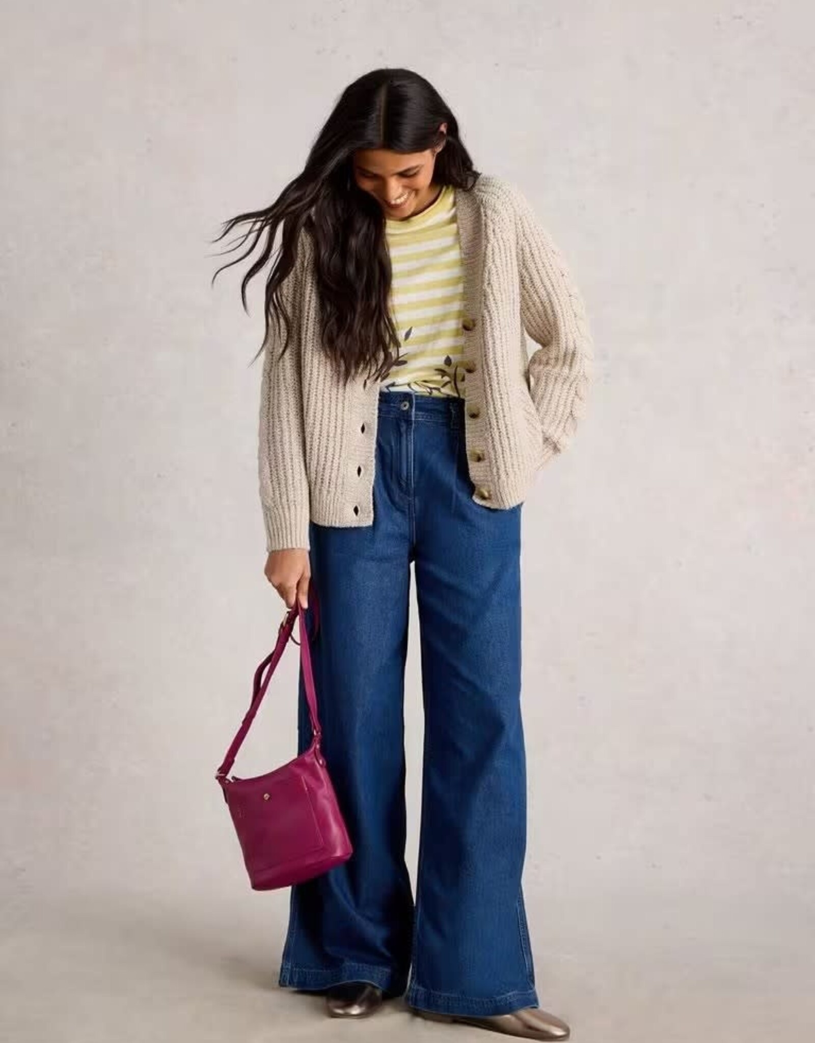 White Stuff  Sally Slub Cardigan
