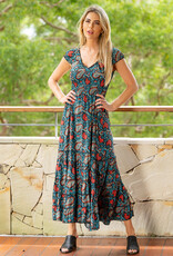 Cienna Adeline Rosa Maxi Dress