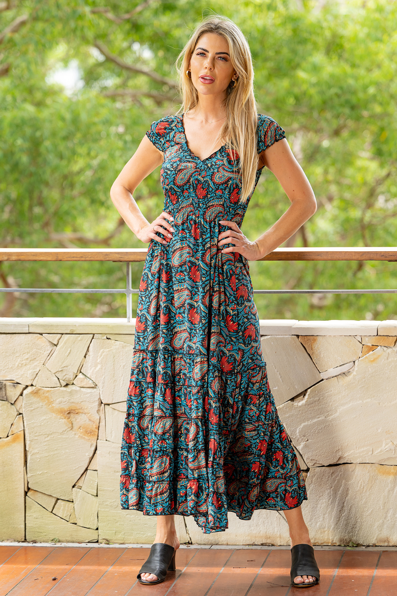 arabelle maxi dress Runaway The Label Arabelle Maxi Dress - Buttermilk