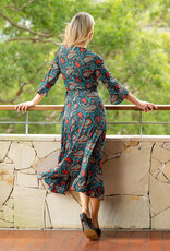 Cienna  Adeline Long Wrap Dress