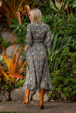 Cienna  Twilight Long Wrap Dress