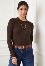Karen Kane  Ribbed Crewneck Top