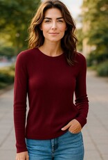 Karen Kane  Ribbed Crewneck Top