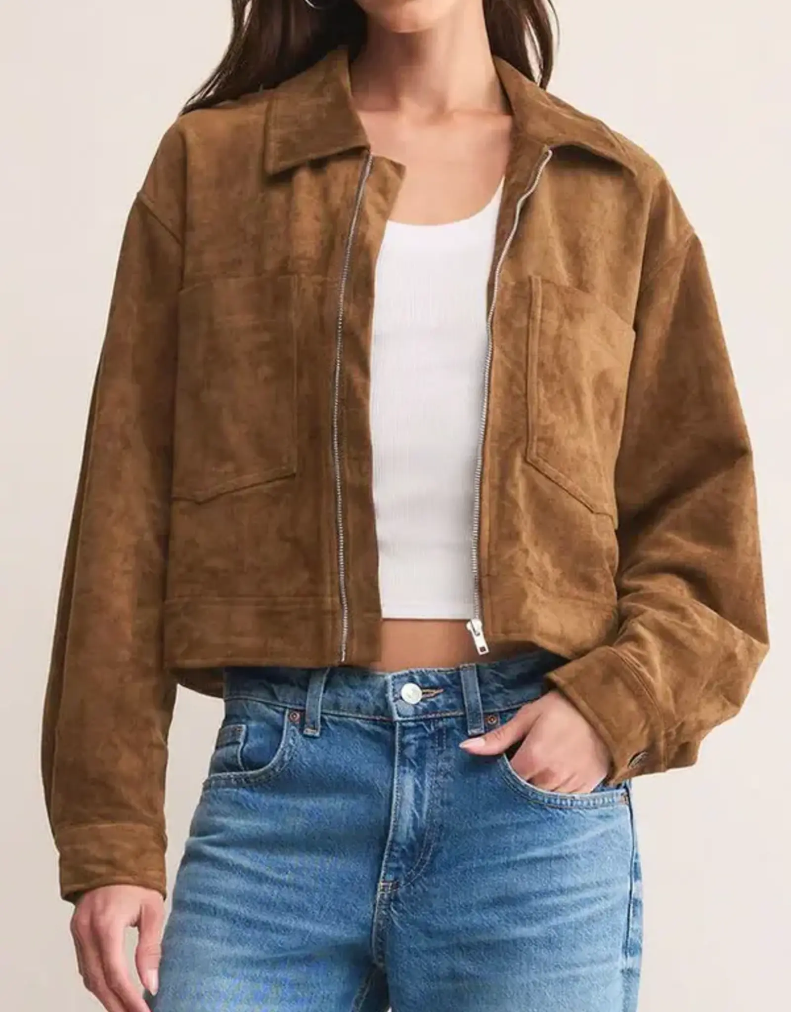 Z Supply Heritage Suede Jacket