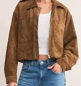 Z Supply Heritage Suede Jacket