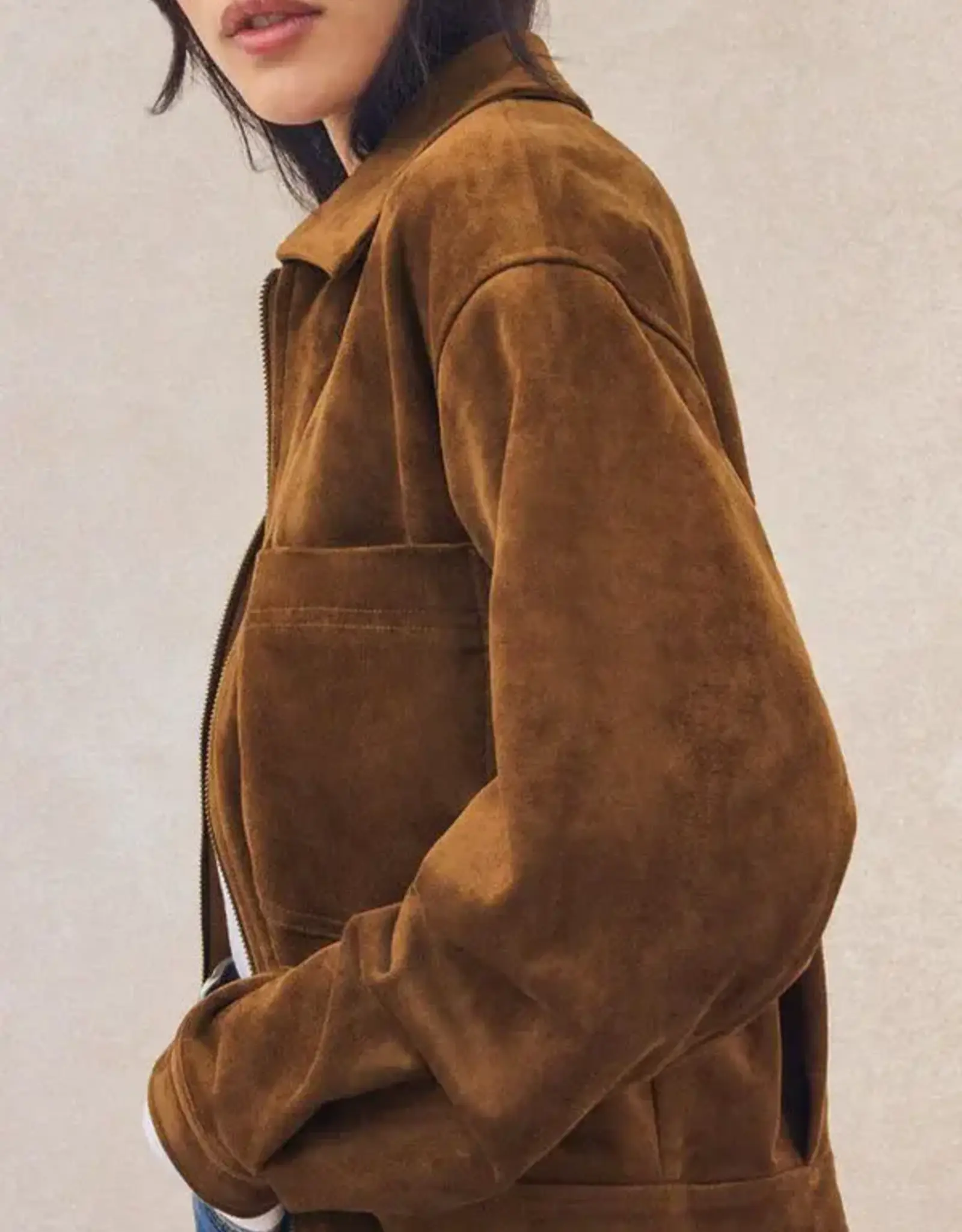 Z Supply Heritage Suede Jacket