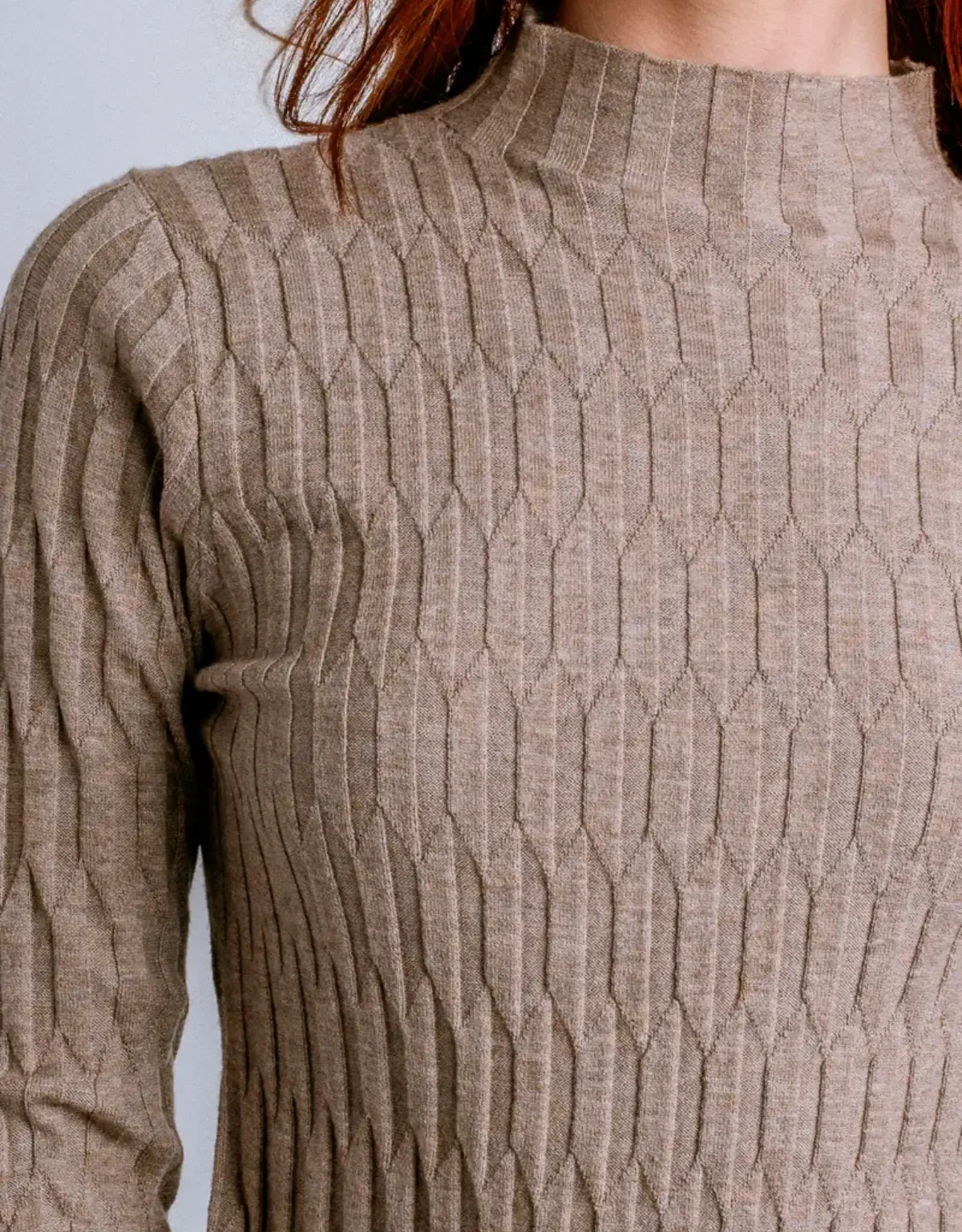 Kerisma Knits  Daza Mock Neck Sweater