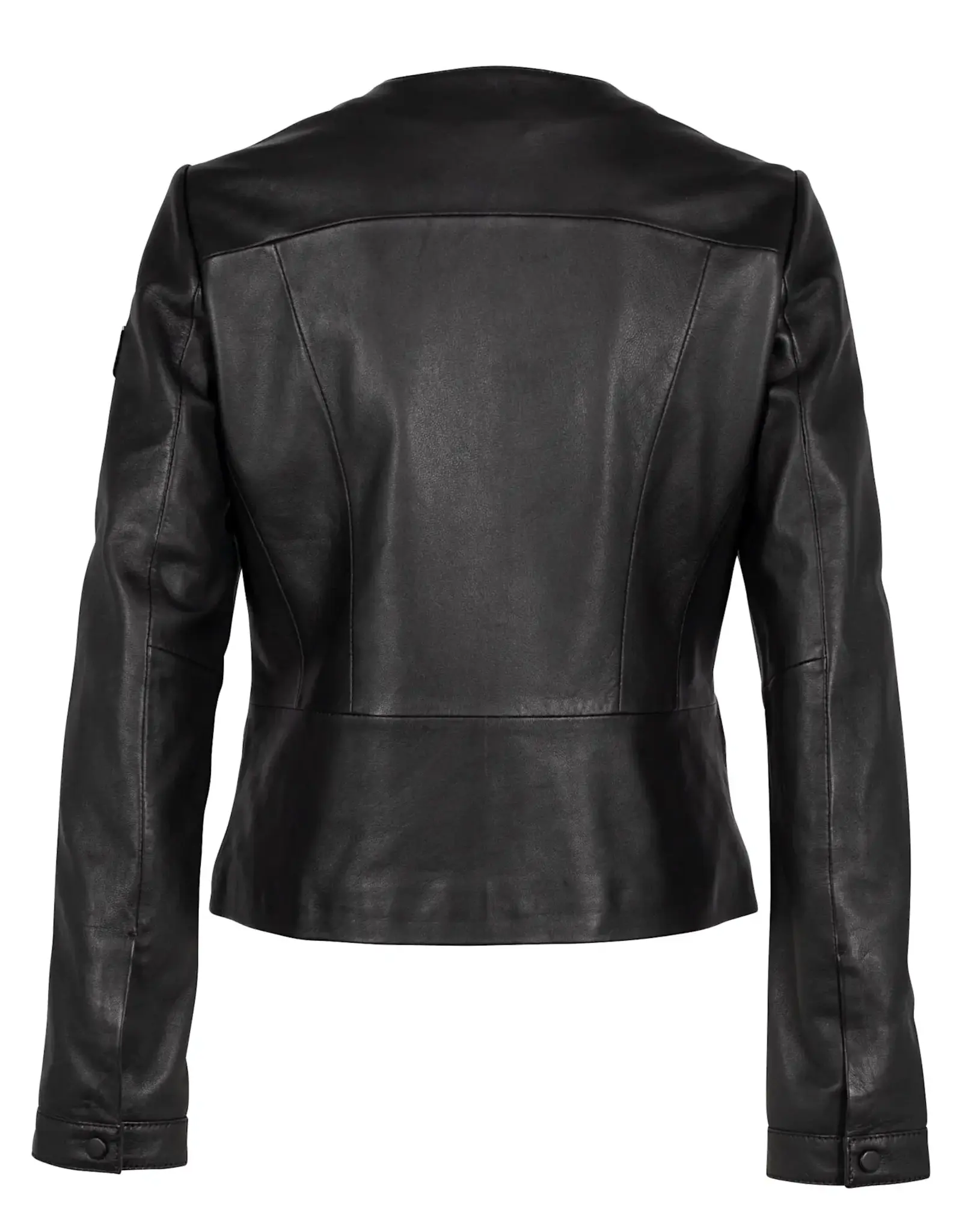 Mauritius  Tjara Double Zip Leather Jacket