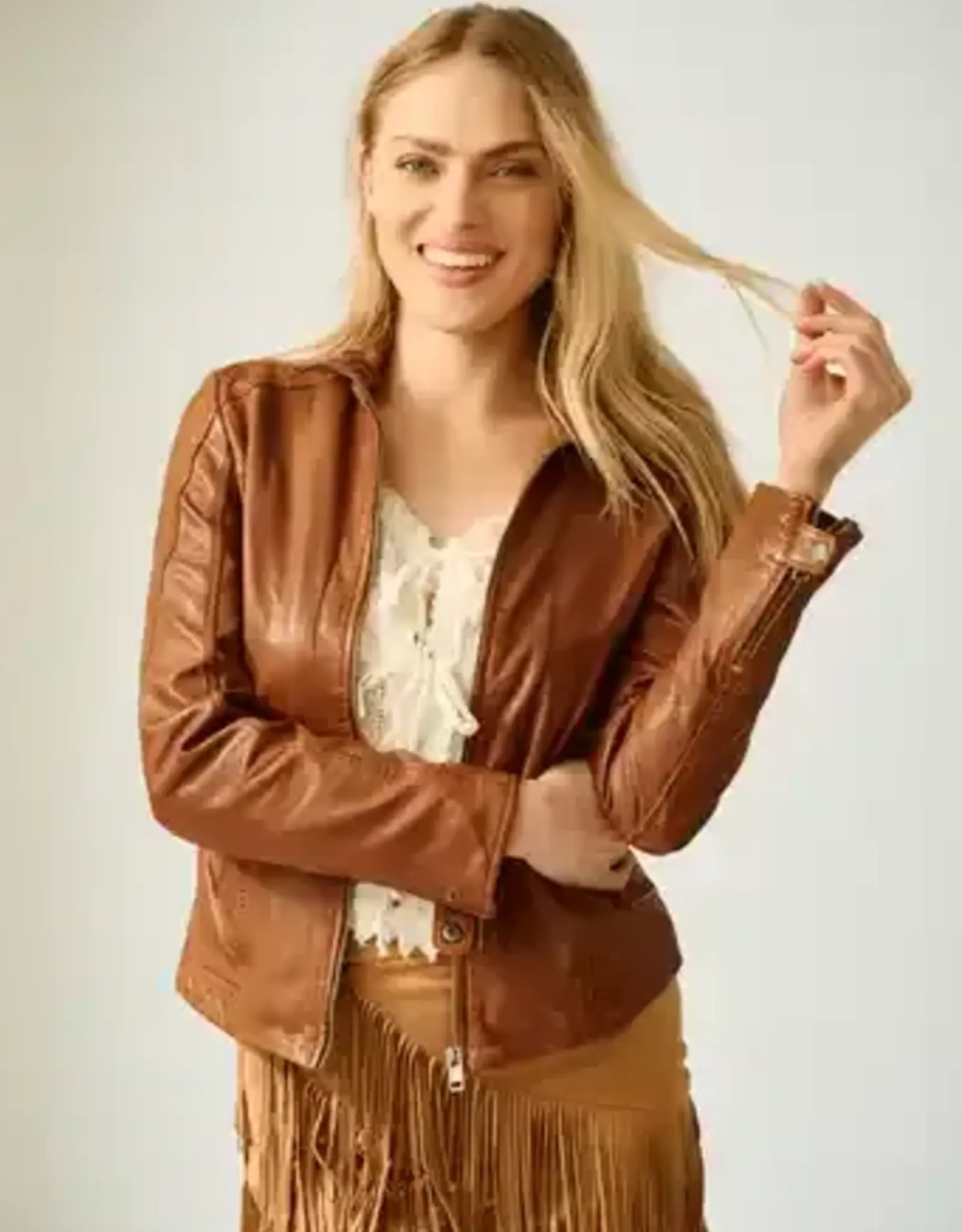 Mauritius  Jolah Leather Jacket