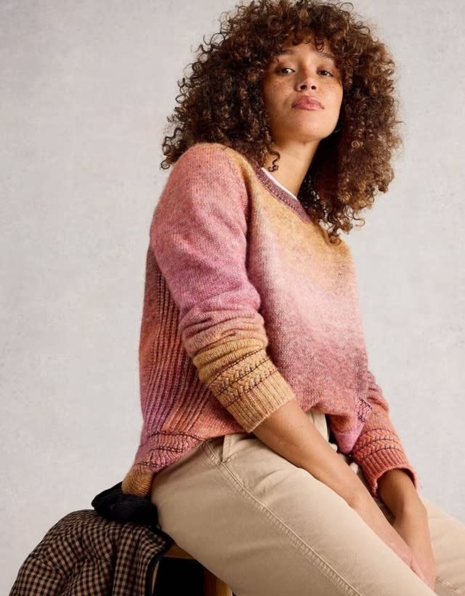 White Stuff Lilbet Crewneck Sweater
