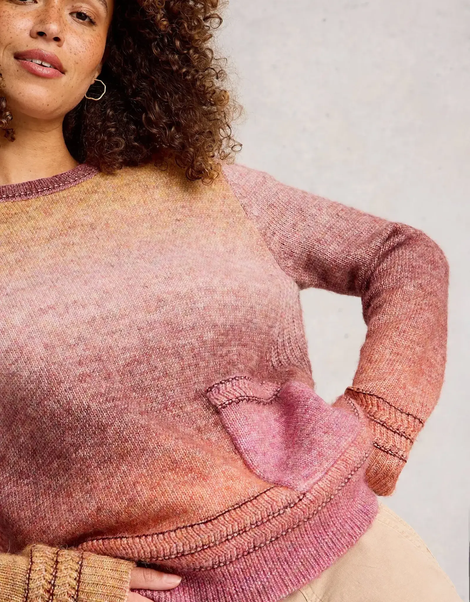 White Stuff Lilbet Crewneck Sweater