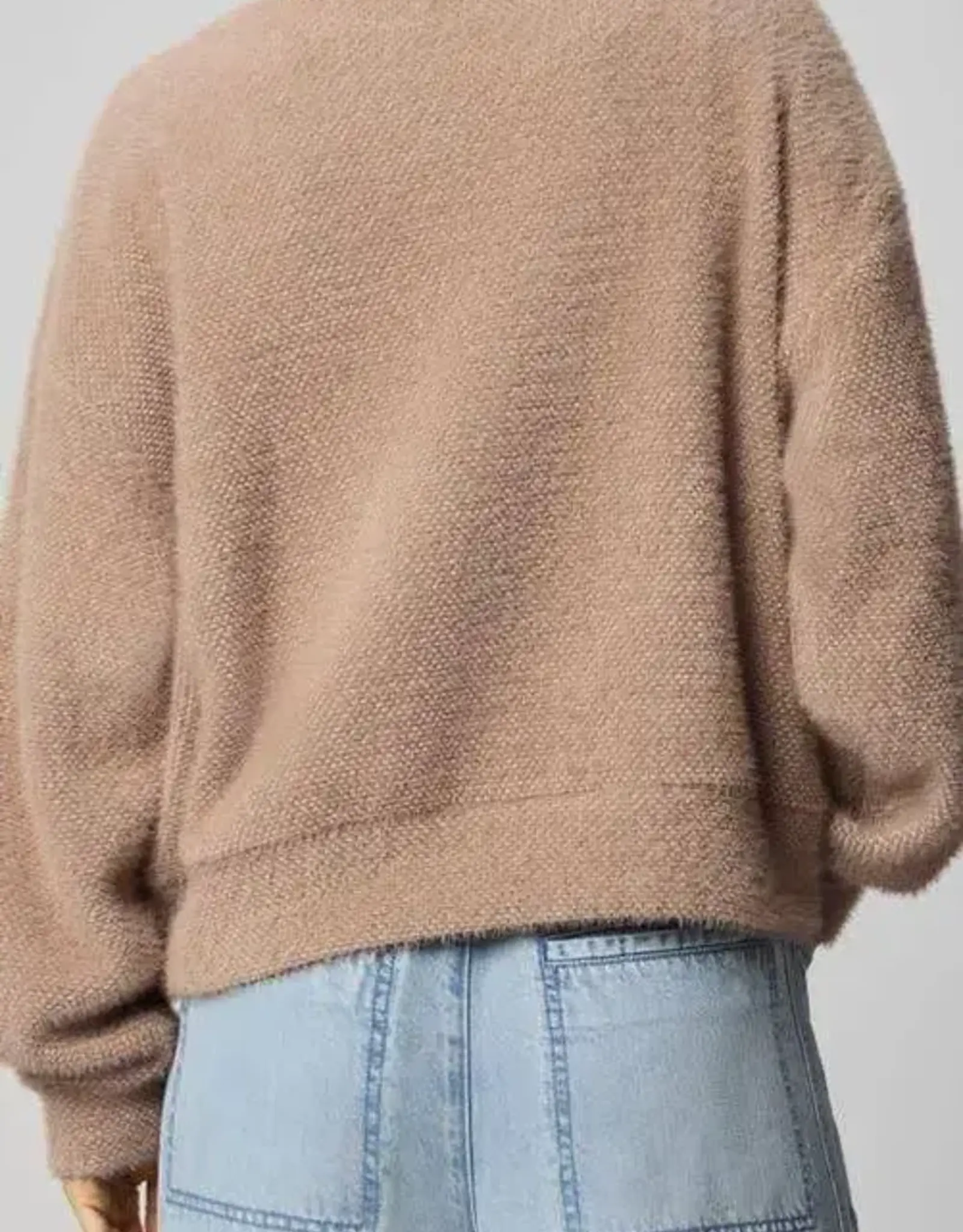 Splendid Fallon Fuzzy Crew Sweater