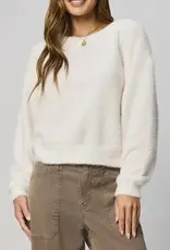 Splendid Fallon Fuzzy Crew Sweater