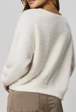 Splendid Fallon Fuzzy Crew Sweater