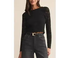 Z Supply Aurora Lace Top - Lovebird Boutique