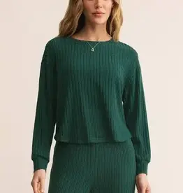 Z Supply Elfie Long Sleeve Rib Top