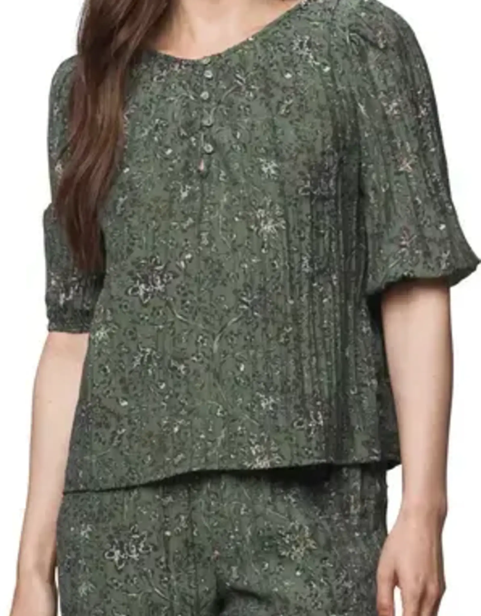 Splendid Versailles Floral Blouse