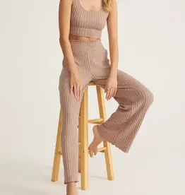 Z Supply Dawn Smocked Rib Pant