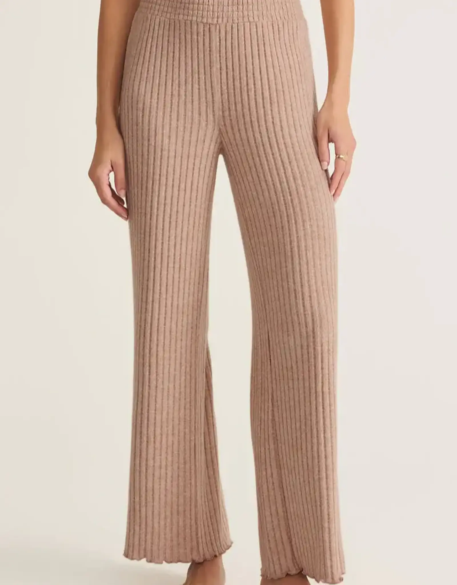 Z Supply Dawn Smocked Rib Pant