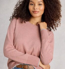 White Stuff Katie Sweater Dusty Pink