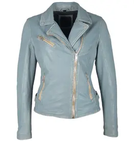 Mauritius Mauritius Sophia Moto Jacket Winter Sky