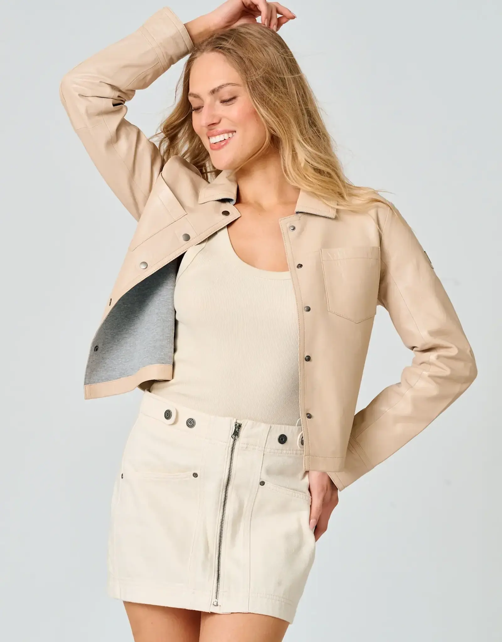 Mauritius s Lefei Bonded Jacket Bone