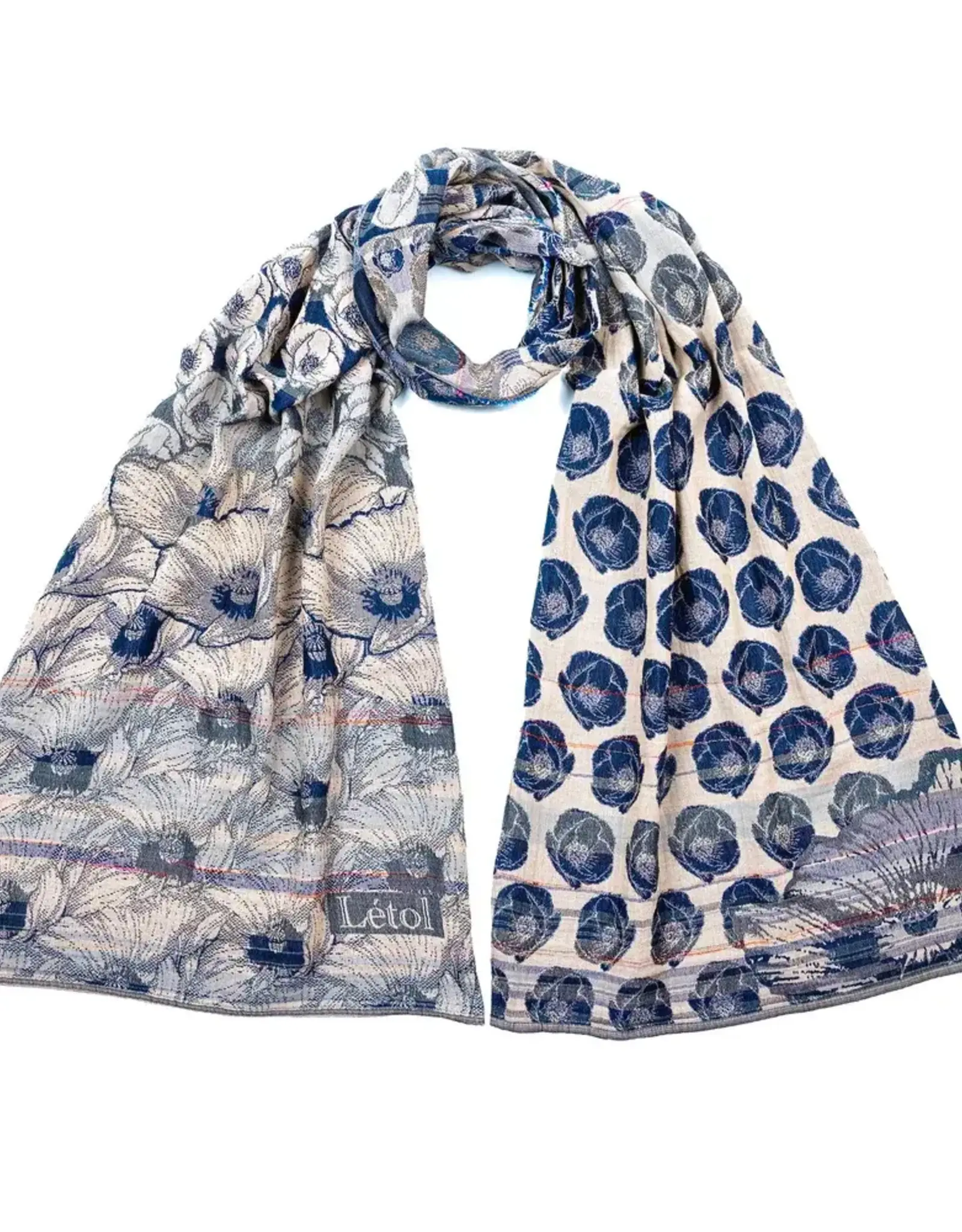 Letol Cotton Jacquard Scarf