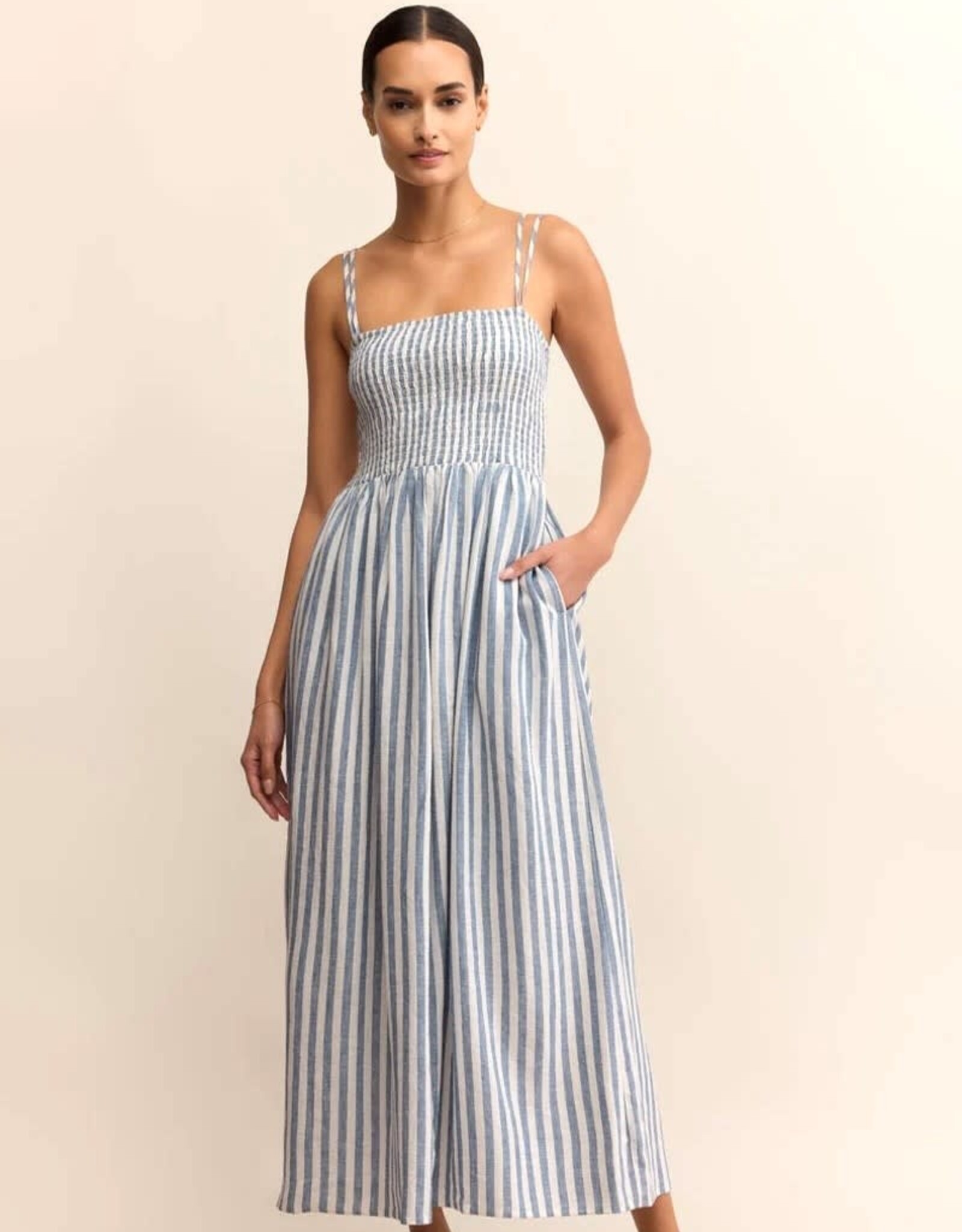 Z Supply Nadine Striped Midi Dress