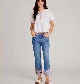 Driftwood Colette Crop Jean Bluebird