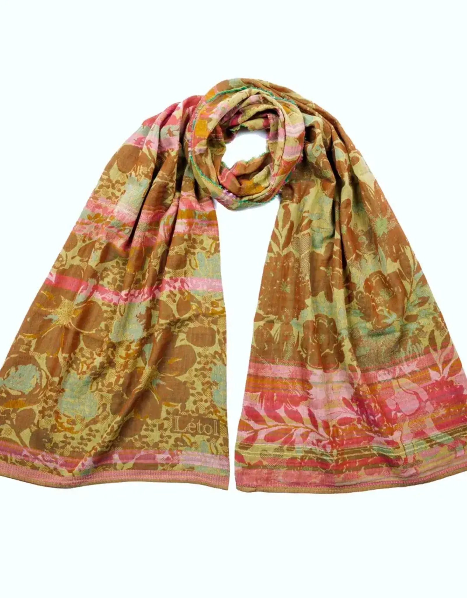 Letol Cotton Jacquard Scarf