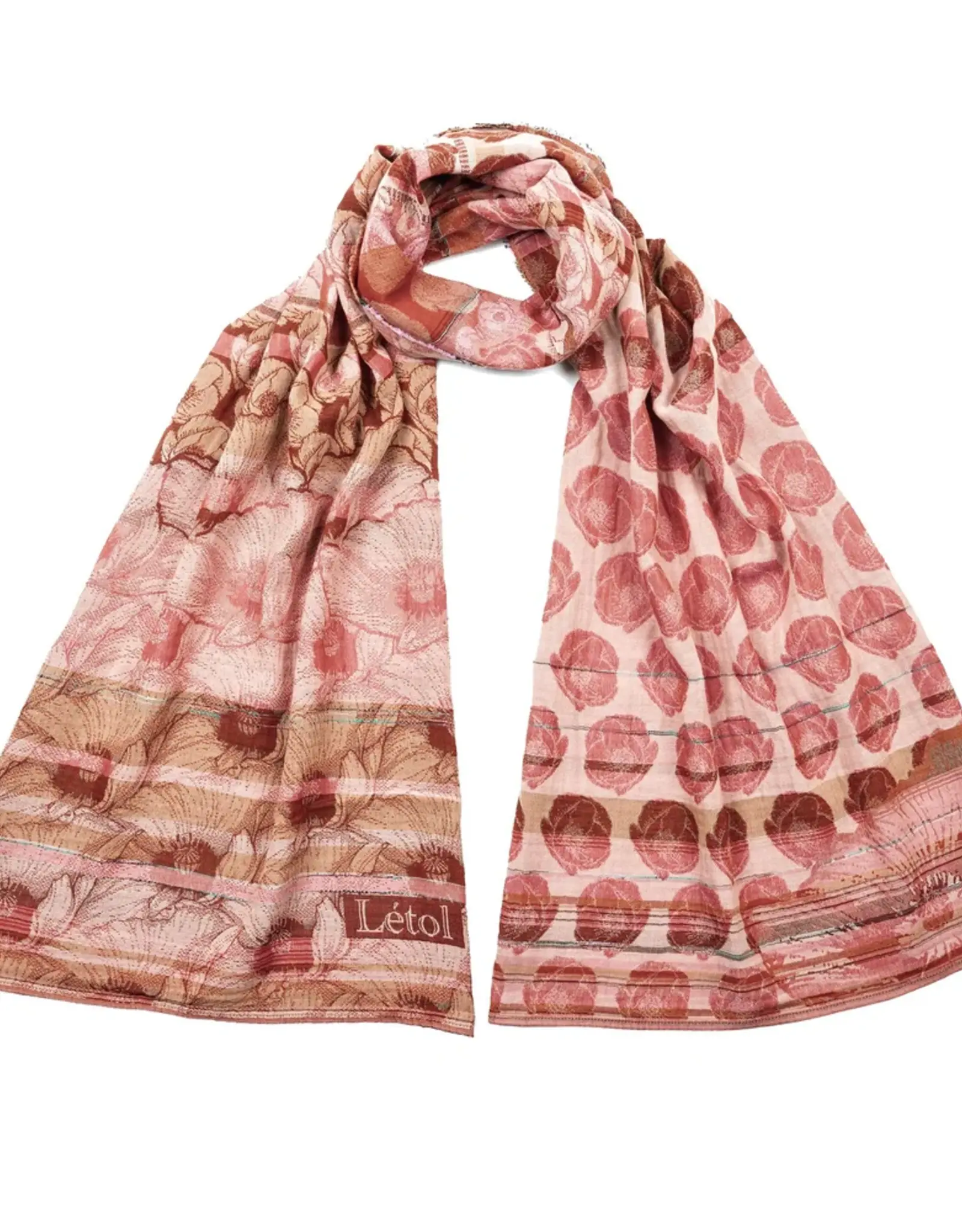 Letol Cotton Jacquard Scarf