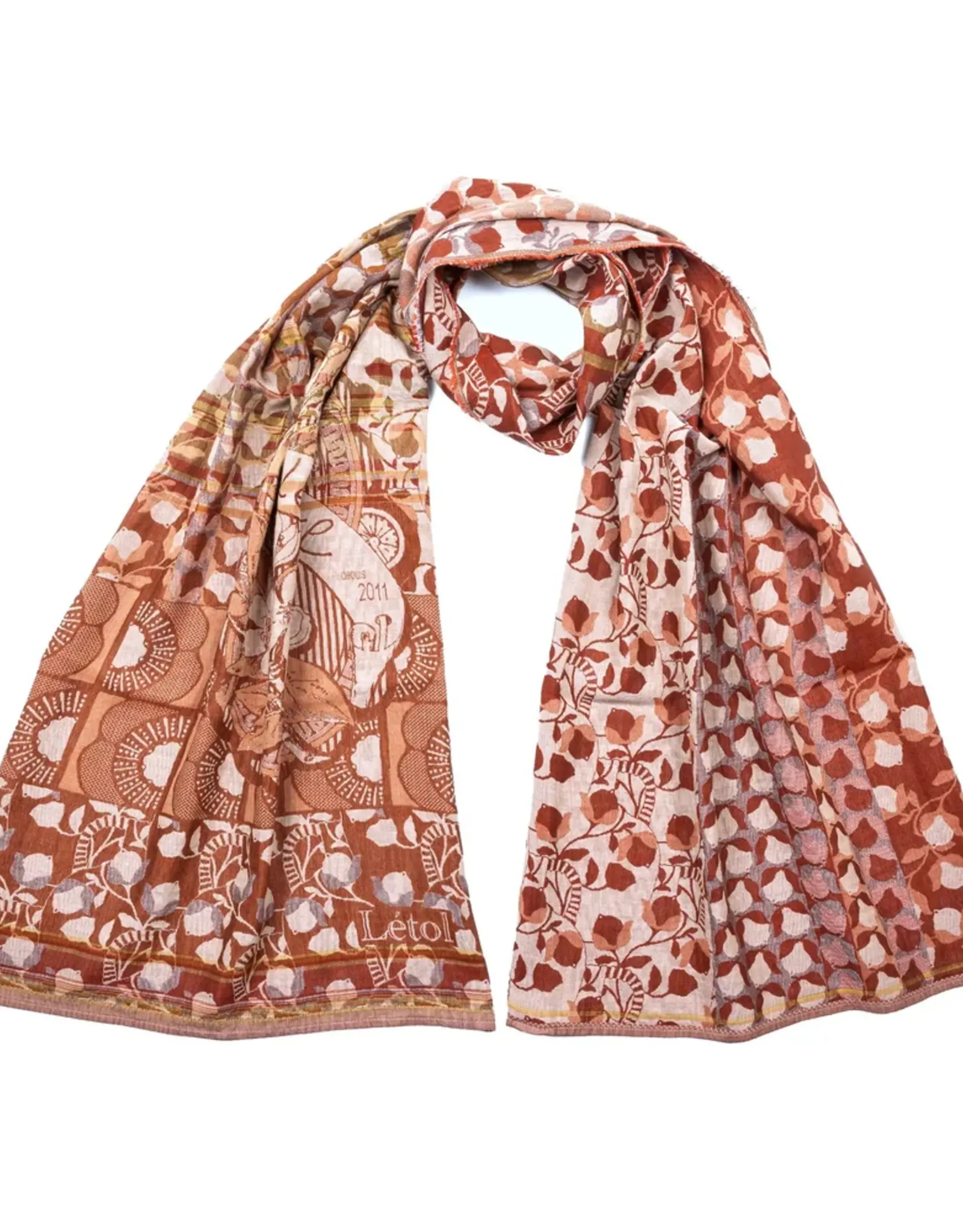 Letol Cotton Jacquard Scarf