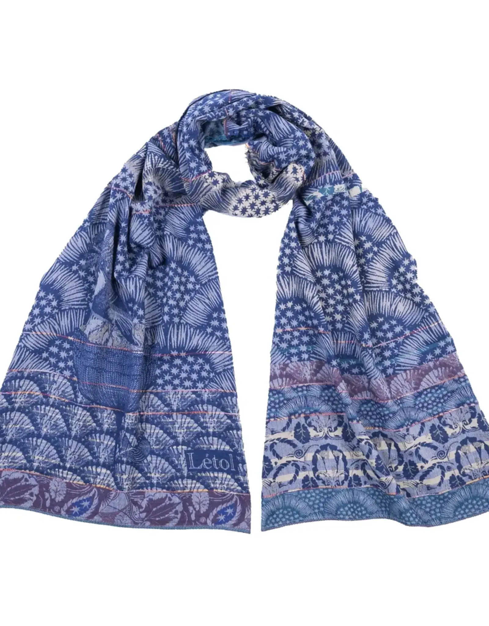 Letol Cotton Jacquard Scarf