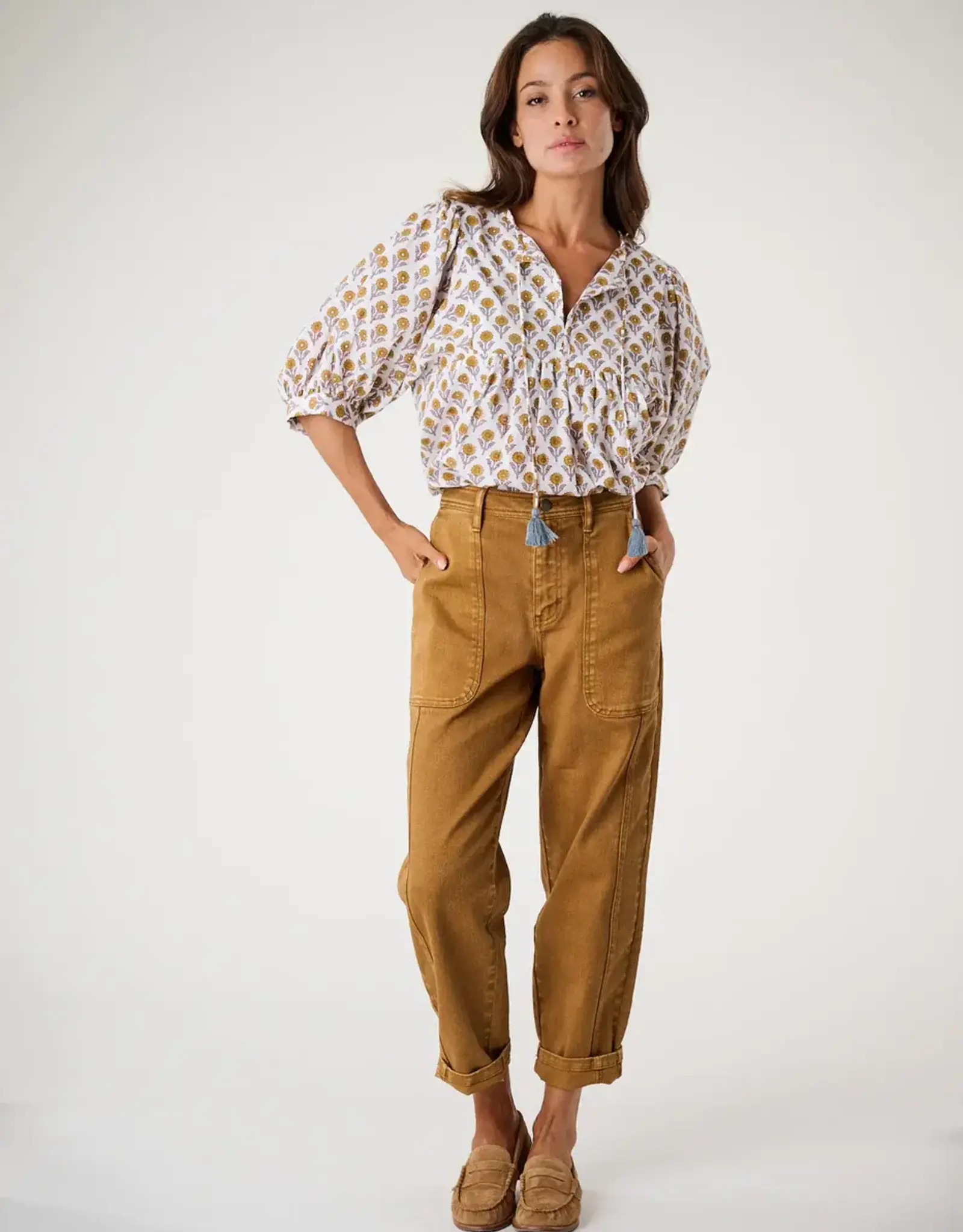 Marea Steph Top Sunflower