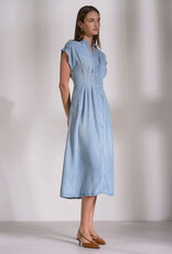 Chambray Midi Dress